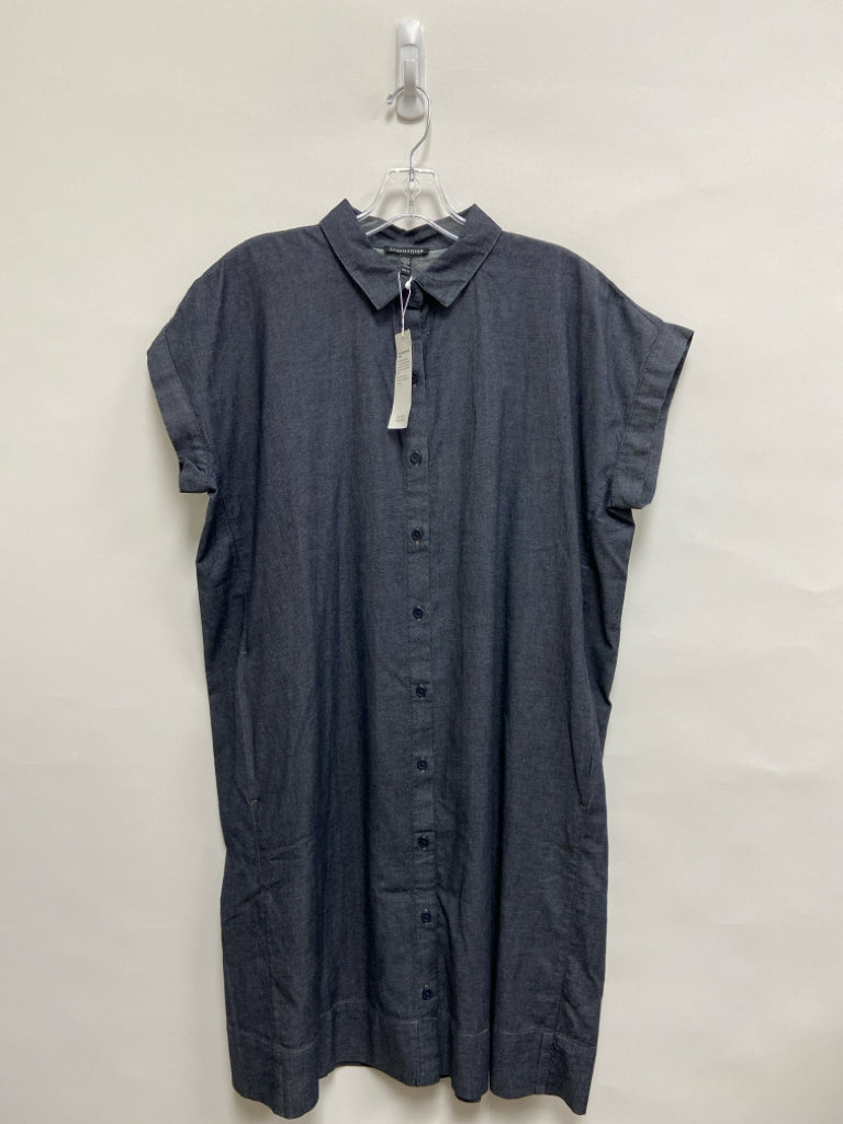 NWT Eileen Fisher Size M Gray Ladies Dress