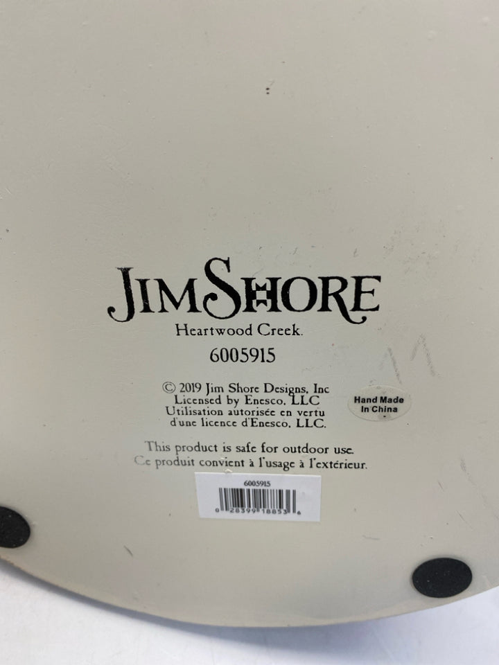 Jim Shore Heartwood Creek Santa w/Star &amp; Tree 6005915