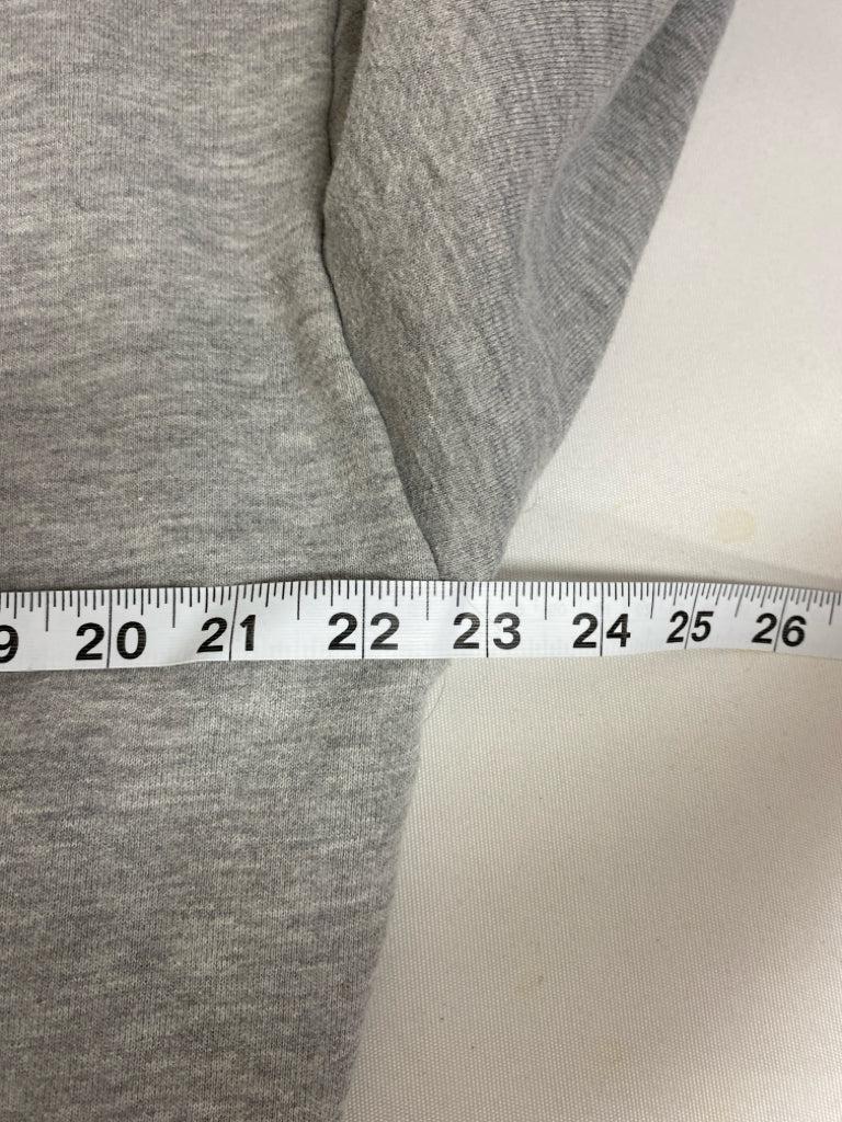 alo Size L Gray Hooded Ladies Sweatshirt