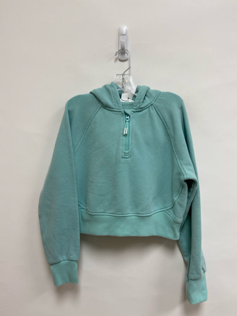 Athleta Girl SIZE 12 Turquoise Quarter Zip Girl&