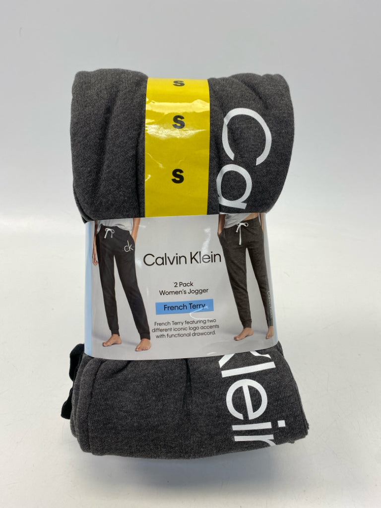 NEW/PKG Calvin Klein Size S Black/Gray Ladies Pants