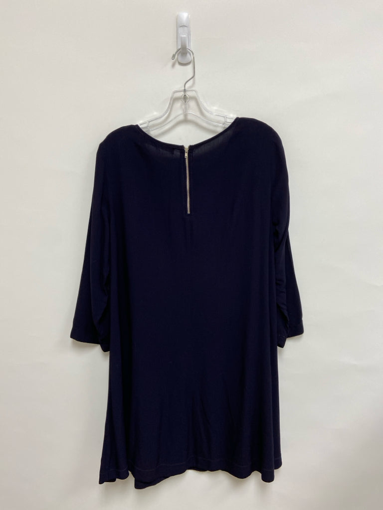 Michael Stars Size M Navy Long Sleeve Ladies Dress