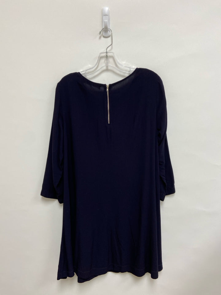 Michael Stars Size M Navy Long Sleeve Ladies Dress