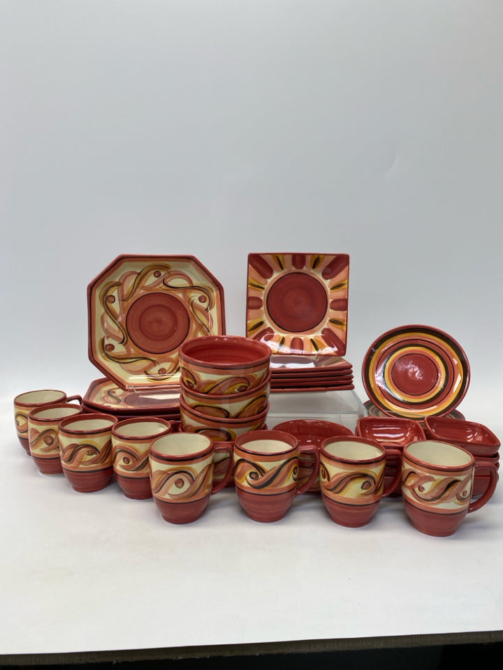 Red Gold Berries Christmas
