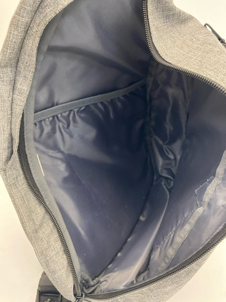 Gray Black Handbag