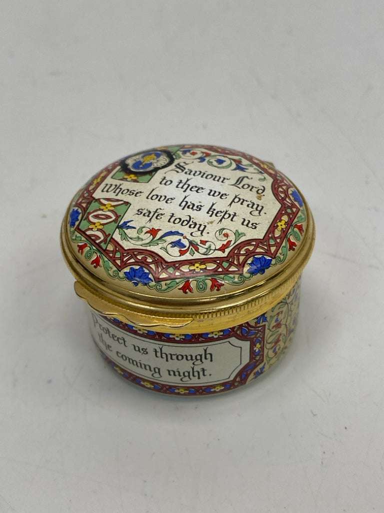 Halycon Days Trinket Box/Prayer