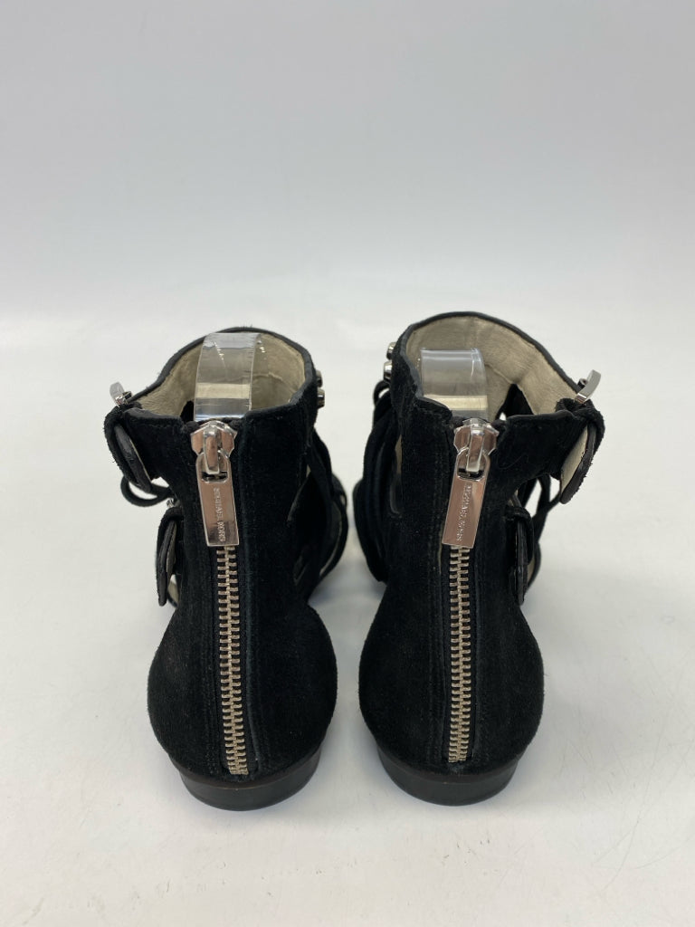 Michael Kors  Size 7.5 Black Studded Fringe Sandals
