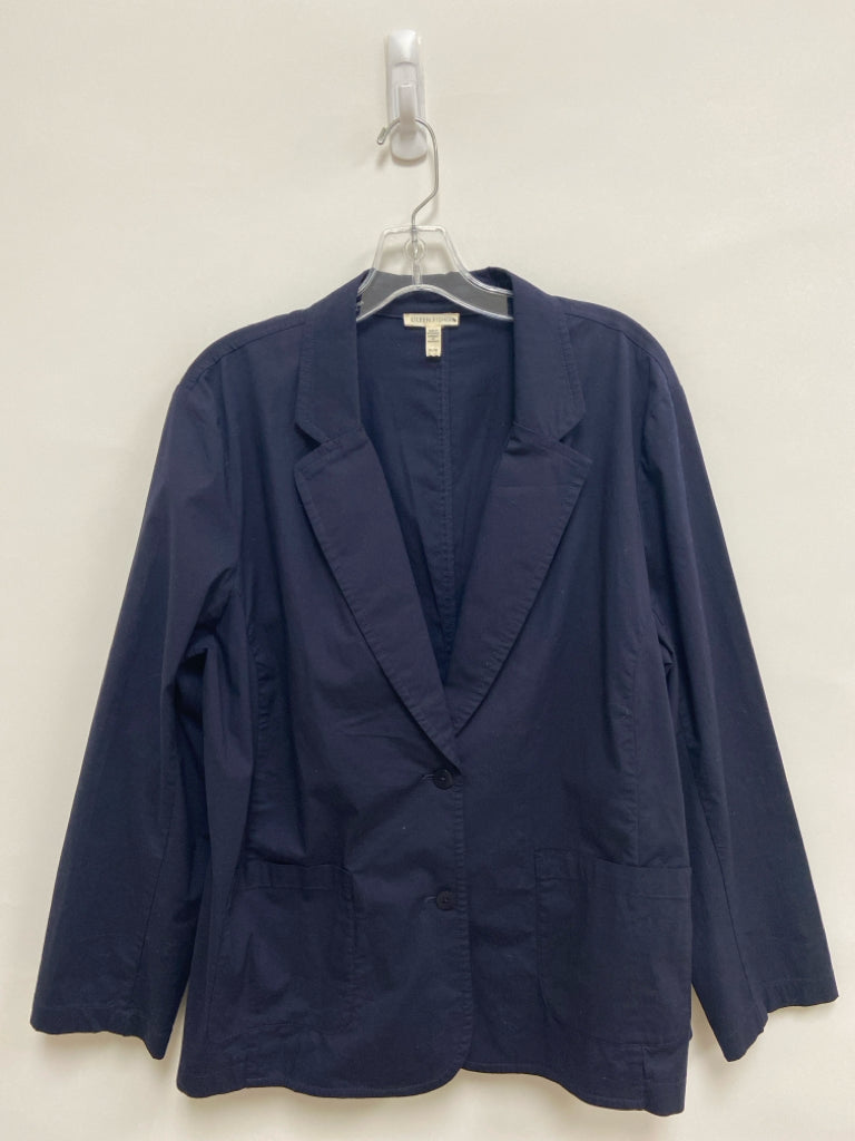 Eileen Fisher Size XL Navy Ladies Jacket