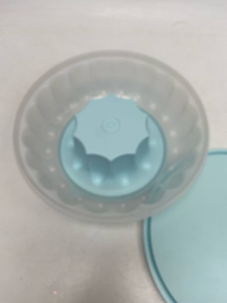 Tupperware Powder Blue Storage Container
