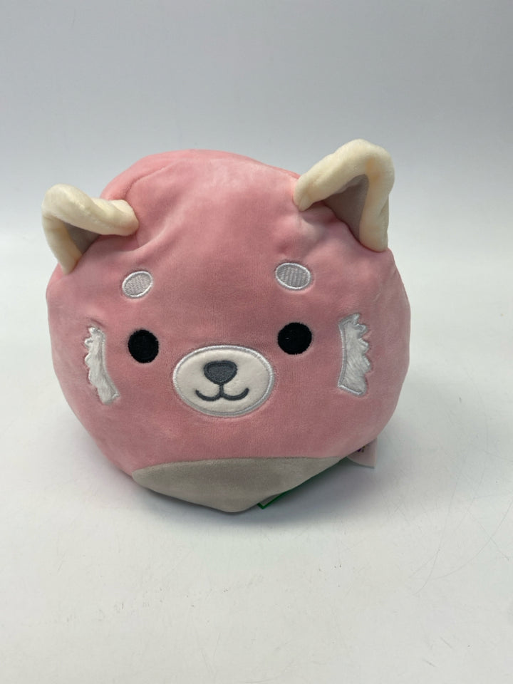 Squishmallows Pink Gray Stuffed Animal