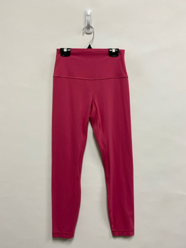 Lululemon Size 6 Pink Athletic Leggings