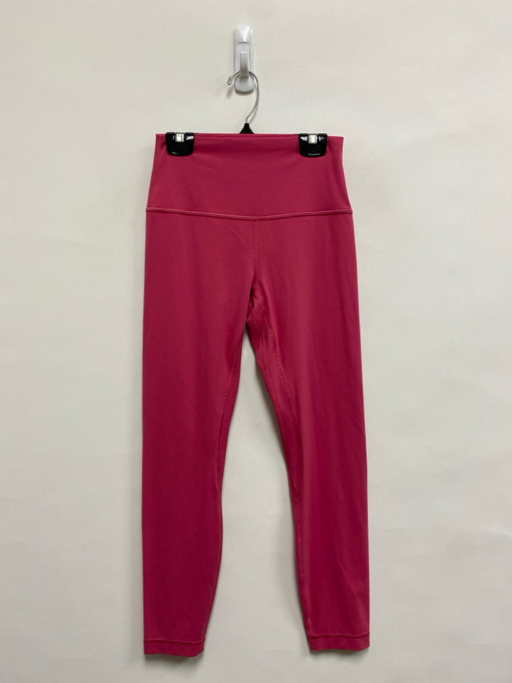 Lululemon Size 6 Pink Athletic Leggings