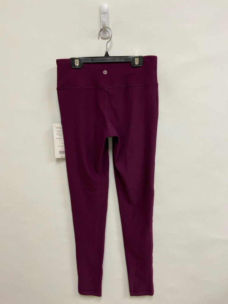 NWT 90 Degree Size S Plum Cut-Out Athletic Leggings