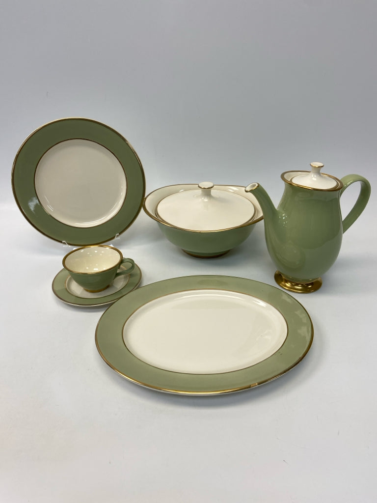 Classic Heritage Green Dishes
