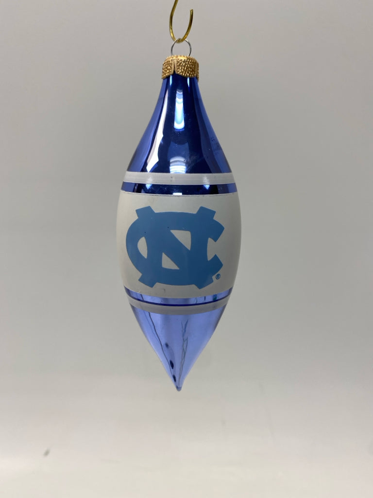 Blue White UNC Ornaments