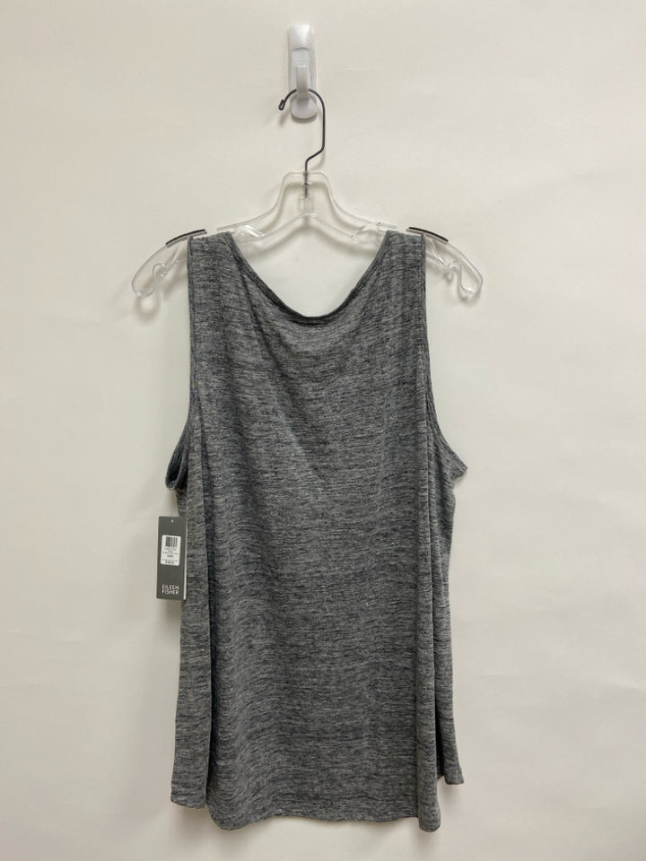 NWT Eileen Fisher Size XL Gray Sleeveless Ladies Top