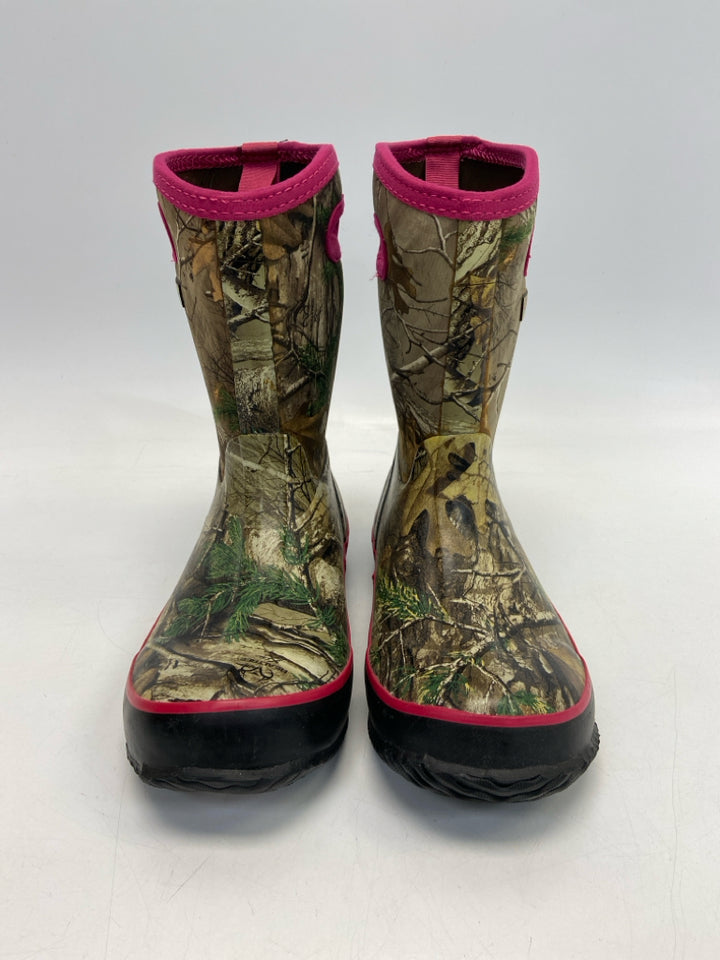 Gander Mtn./Outdoor SIZE 6 Brown/Green Pink Camouflage Girl&