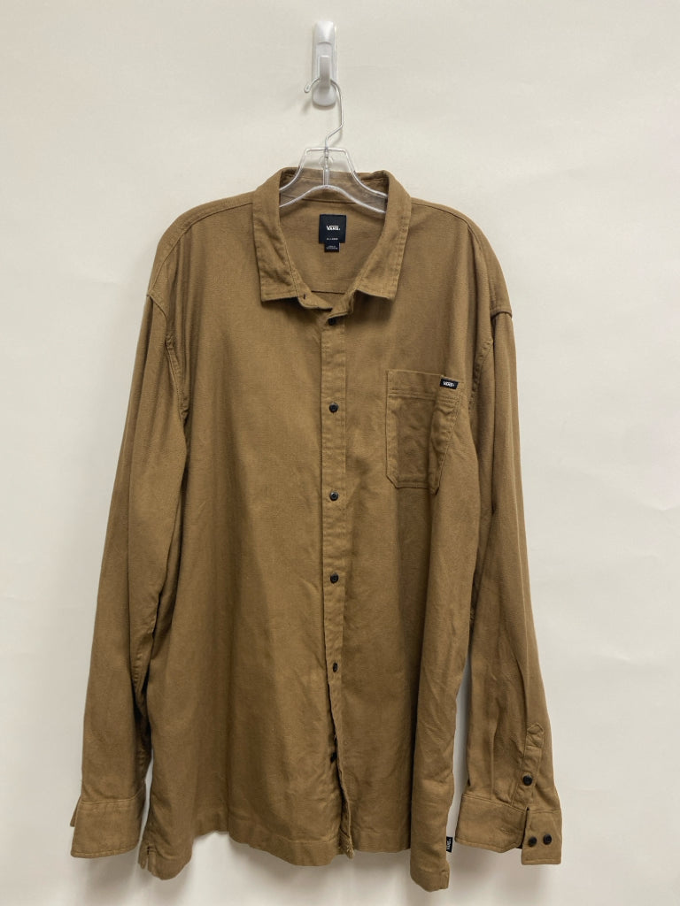 Vans Size XXL Brown Men&