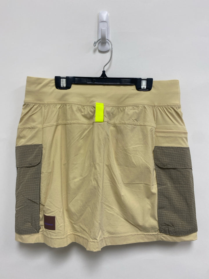Lululemon Size 10 Beige Taupe Cargo Athletic Shorts