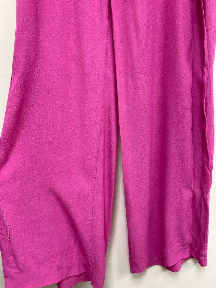 NWT elevenses Size 10 Pink Wide Leg Ladies Pants