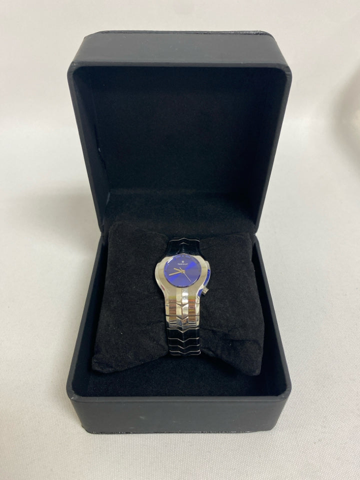 Silver Color Navy Ladies Wristwatch