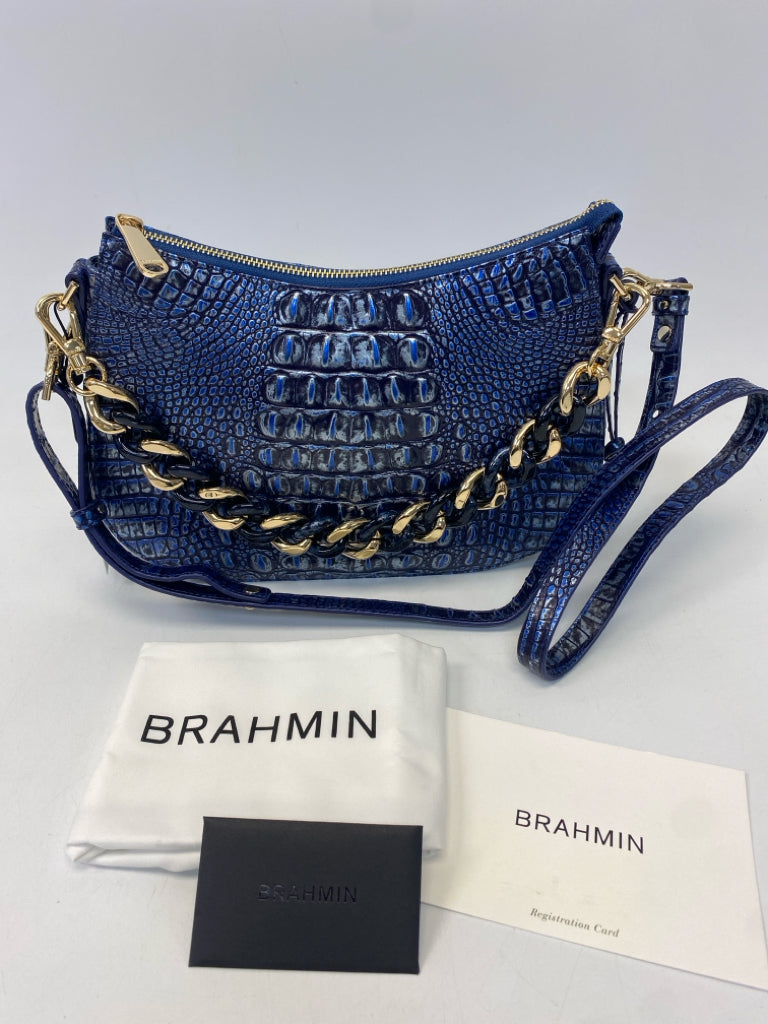 NWT Brahmin Blue Mod Shayna Handbag