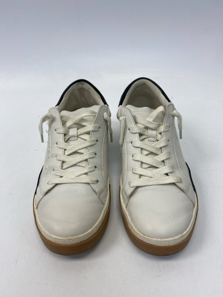 Dolce Vita  Size 8 White/Black Lace-up Sneakers