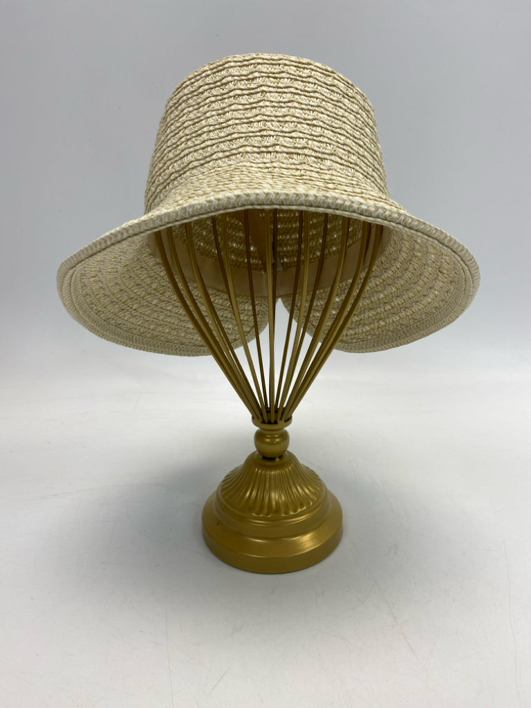 Nine West Natural Woven Misc. Hat