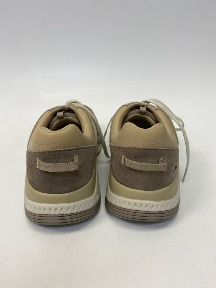 Dansko  Size 39 Brown Beige Lace-up Sneakers