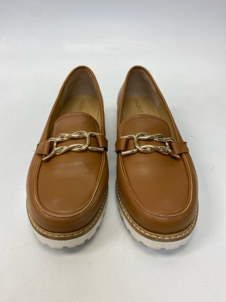 Talbots  Size 7 Brown Gold Accent(s) Flats