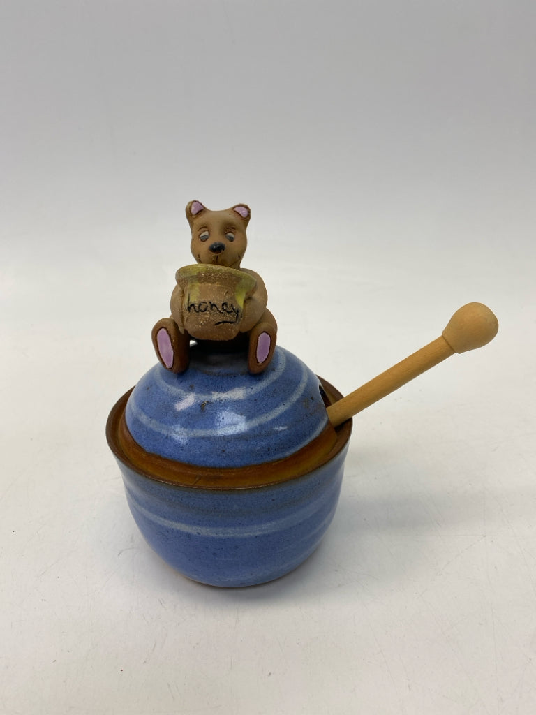 Blue Brown Pottery