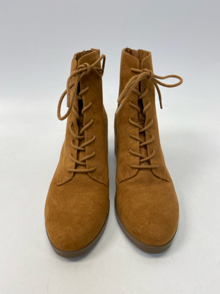 LOFT  Size 7.5 Brown Lace-up Boots