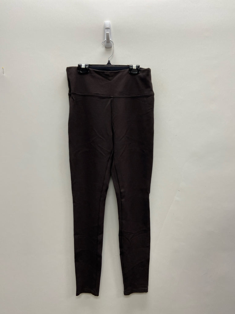 Eddie Bauer Size L Dark Brown Ladies Leggings