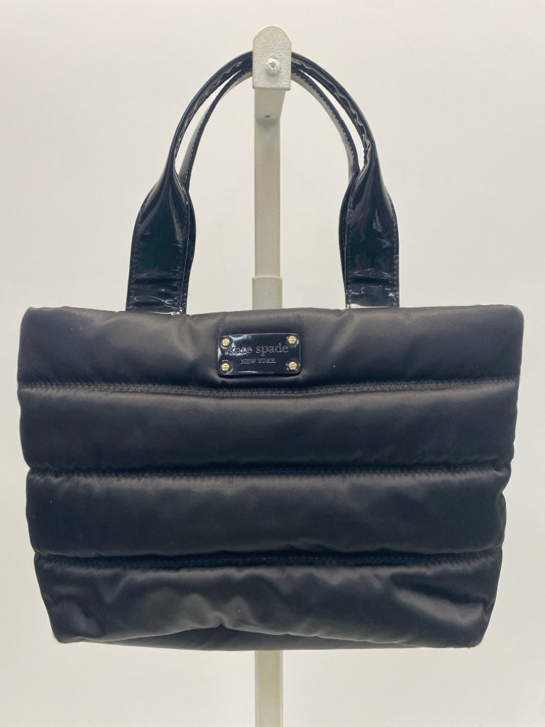 Kate Spade Black Puffer Handbag