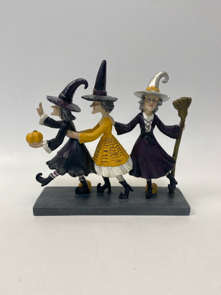 Purple Gold/White Witch Halloween