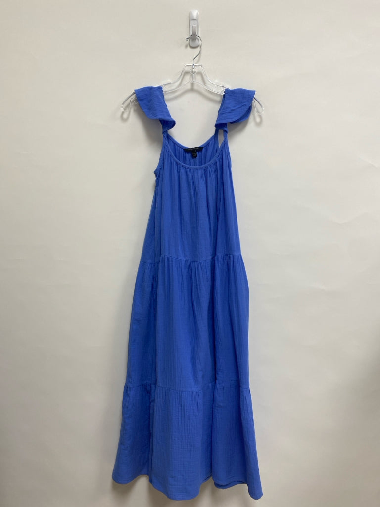 Banana Republic Size XXSP Light Blue Sleeveless Petite Dress