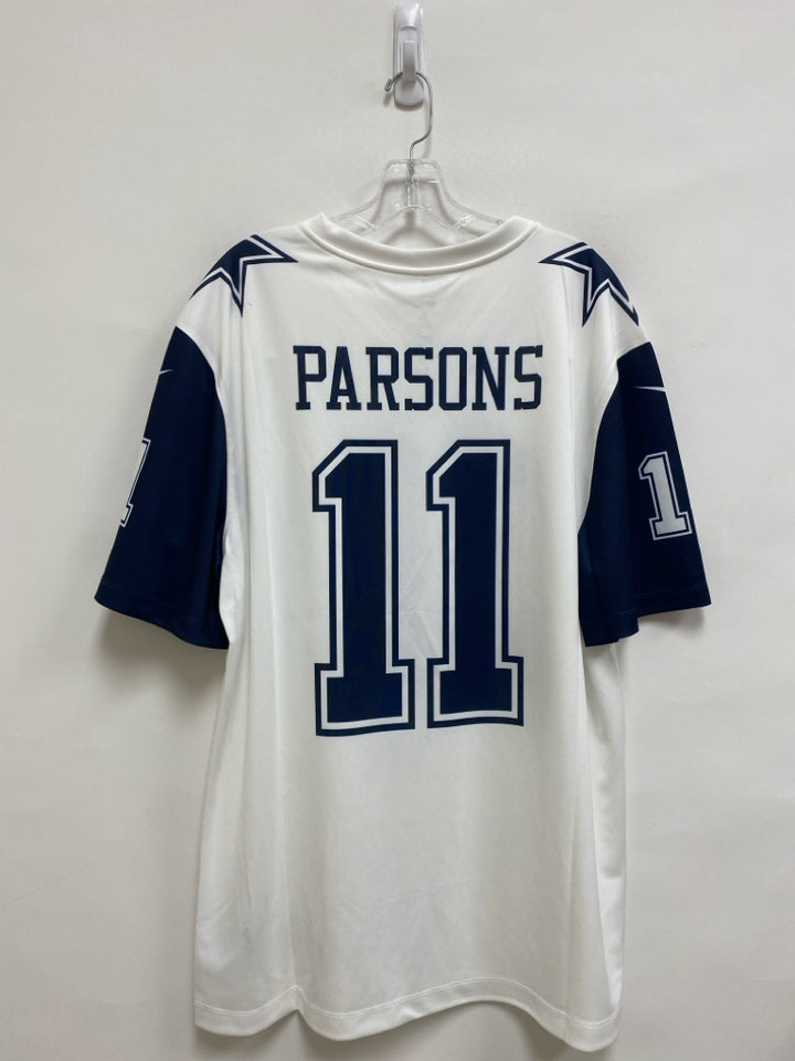 NWT Nike Size L White/Navy Men&