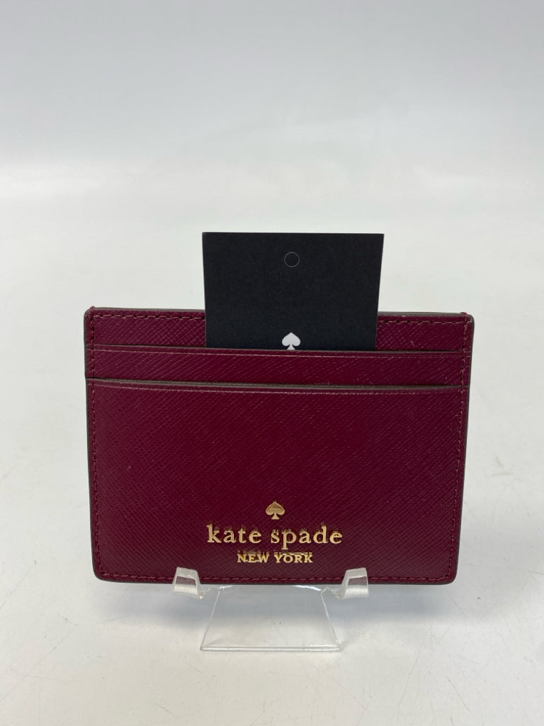 Kate Spade Dark Raspberry Wallet