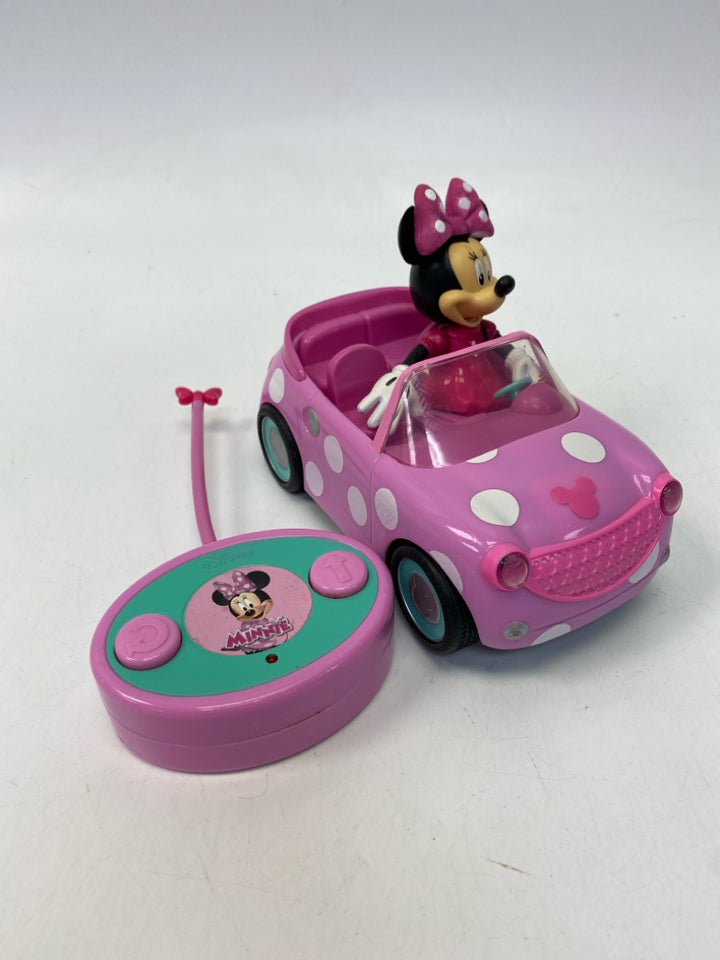 Pink White Minnie Mouse Radio Control Toy