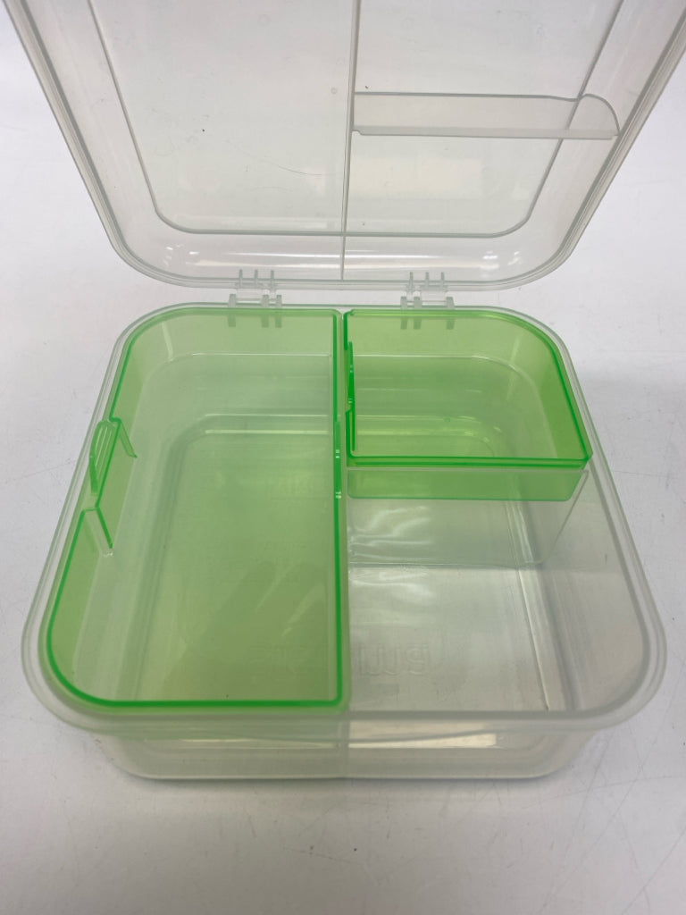 Clear Green Storage Container