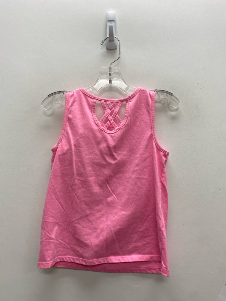 Tommy Bahama SIZE 7/8 Pink Multi Color Giraffe Sleeveless Girl&