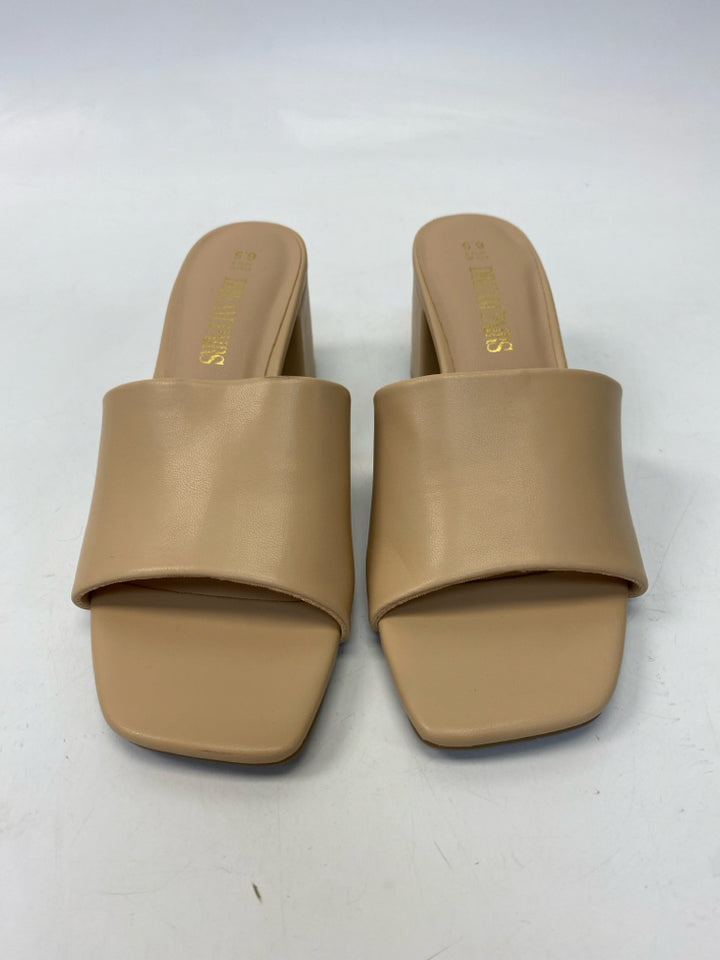Size 6.5 Nude Sandals