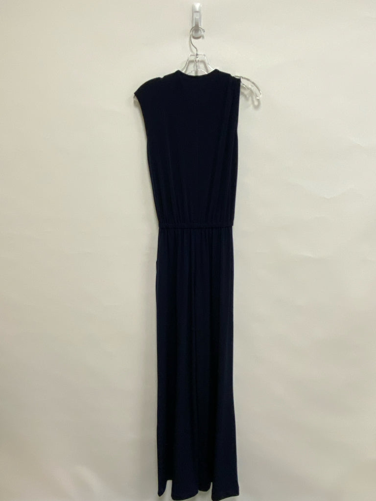 Karen Kane Size S Navy Sleeveless Ladies Jumpsuit