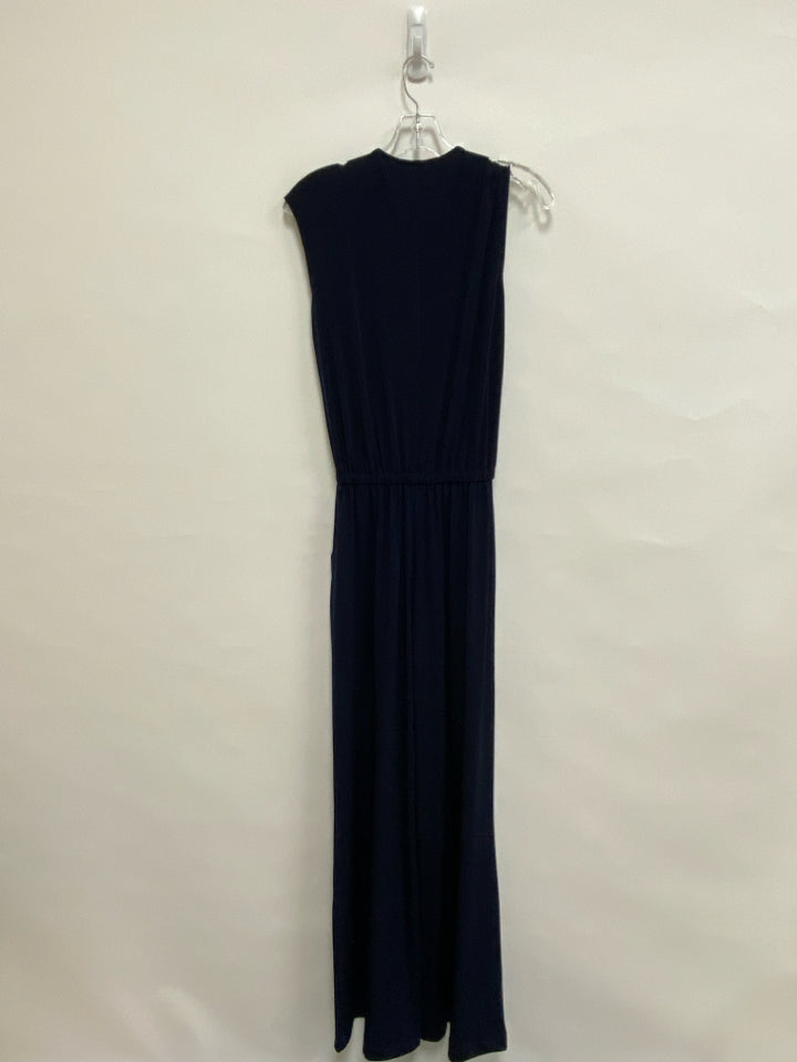 Karen Kane Size S Navy Sleeveless Ladies Jumpsuit