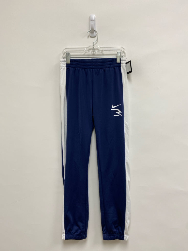 NWT Nike SIZE M Navy White Stripe Joggers Boy&