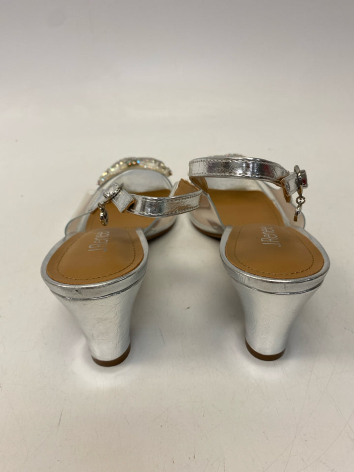 NWOT J. Renee US Shoe Size 11 Clear Silver Rhinestone(s) Heels