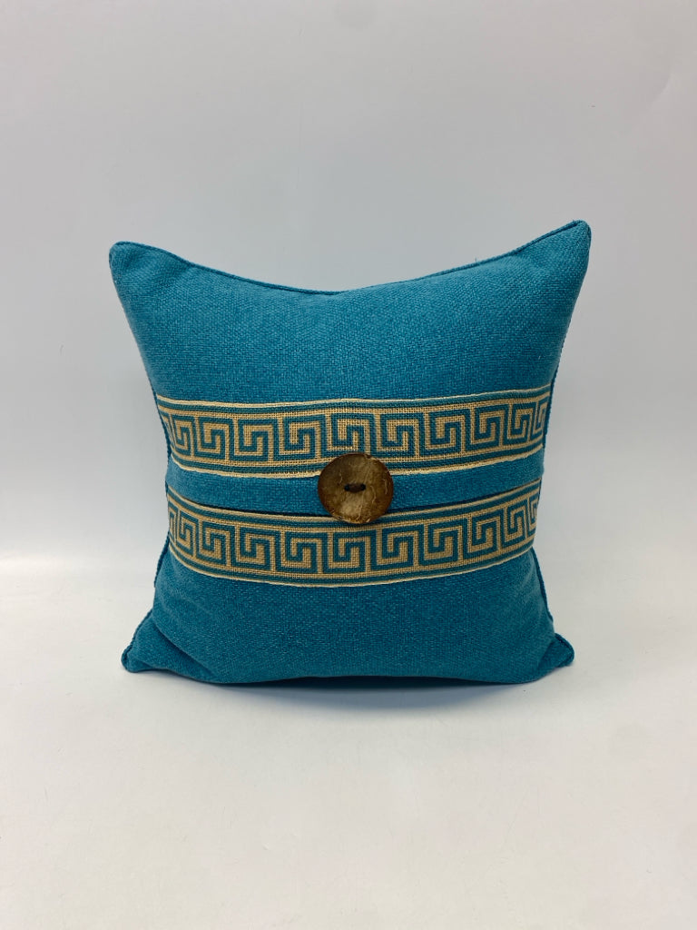 Turquoise Pillow