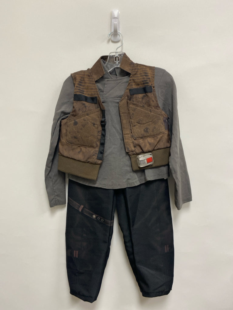 Disney SIZE 5/6 Brown Gray/Black Star Wars Girl&