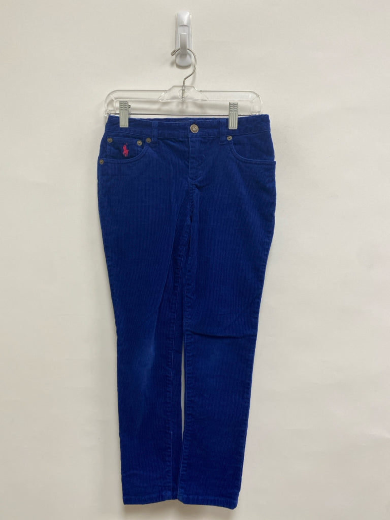 Polo SIZE 8 Blue Corduroy Girl&