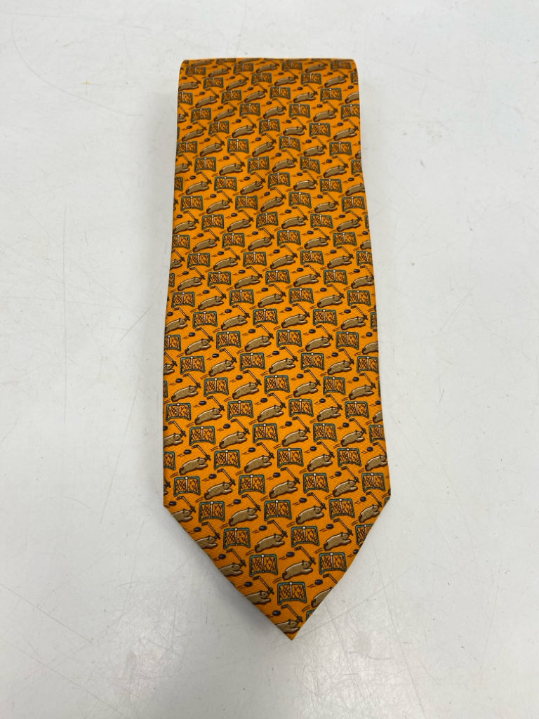 Orange Brown/Blue Men&